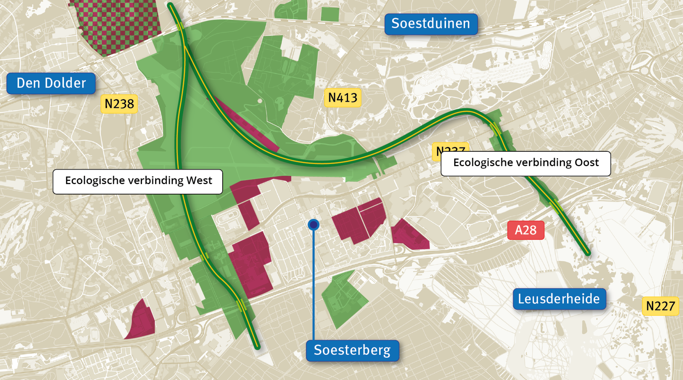 Ecologische verbindingen op de kaart