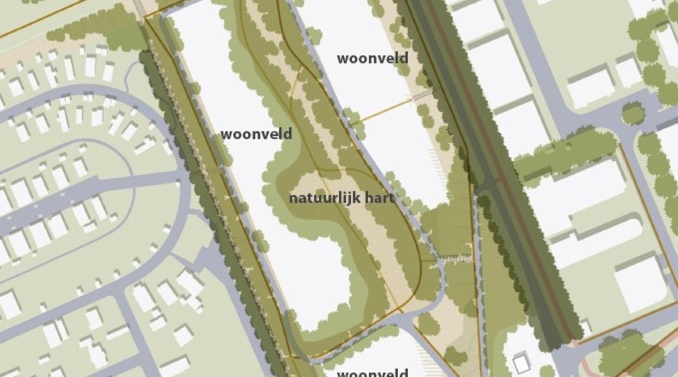 Ontwerp toekomstige woonwijk Sortie 16